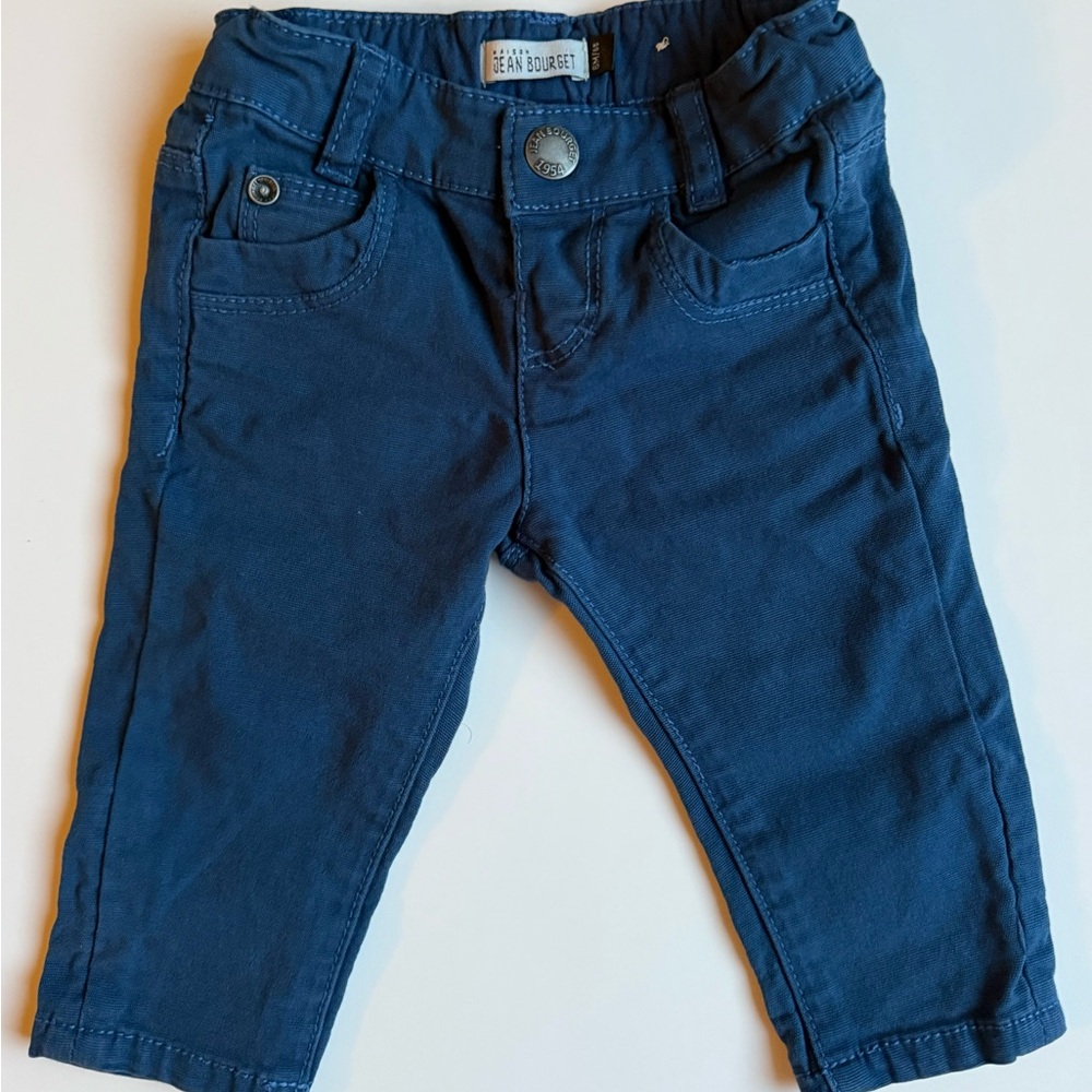 Jean Bourget Blue Baby Jeans (6M)